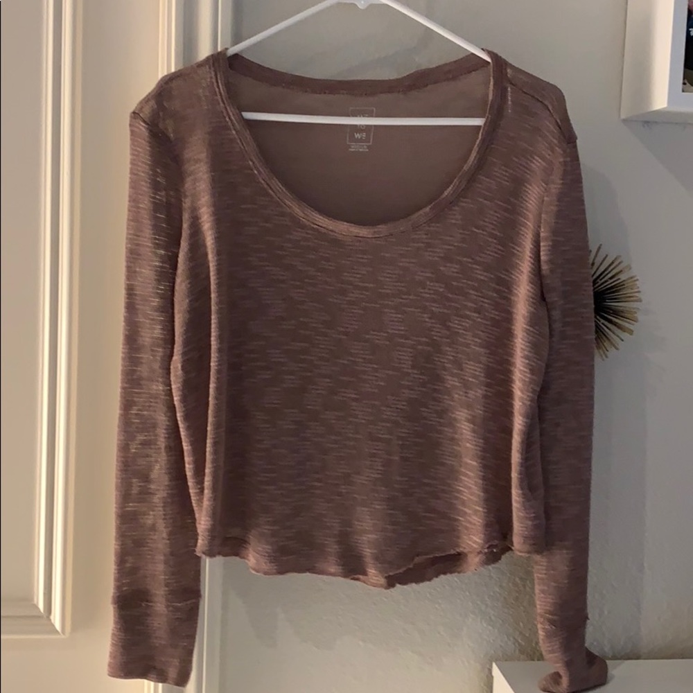 Mauve top Pacsun!